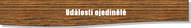 udalosti ojedine